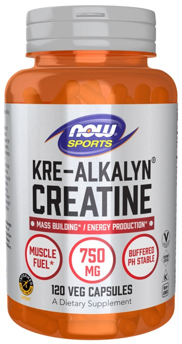 NOW Foods Kre - Alkalyn kreatinas - 120 kapsulių