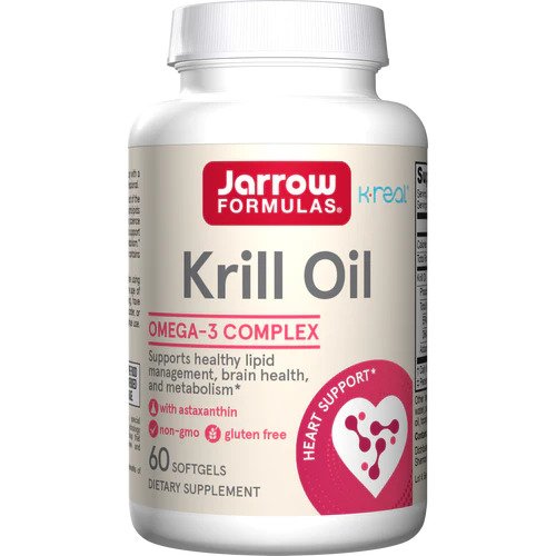 Jarrow Formulas krilių aliejus - 60 kapsulių