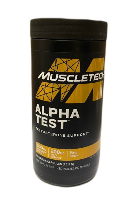 MuscleTech Alpha Test – 120 kapsulių