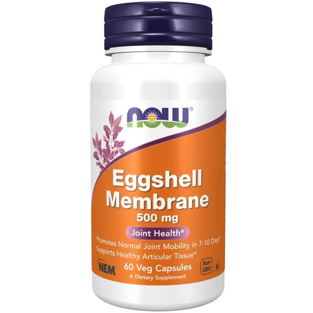Produkto nuotrauka: NOW Foods Eggshell Membrane, 500mg - 60 kapsulių