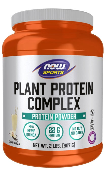 Produkto nuotrauka: NOW Foods Plant Protein Complex, Creamy vanilė - 907 g