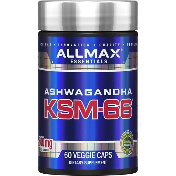 AllMax Nutrition KSM - 66, 600 mg – 60 kapsulių