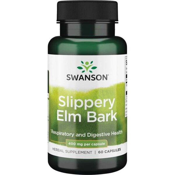 Swanson slidžios guobos žievės ekstraktas, 400 mg – 60 kapsulių