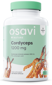 Produkto nuotrauka: Osavi Cordyceps, 1200mg - 120 vegan caps