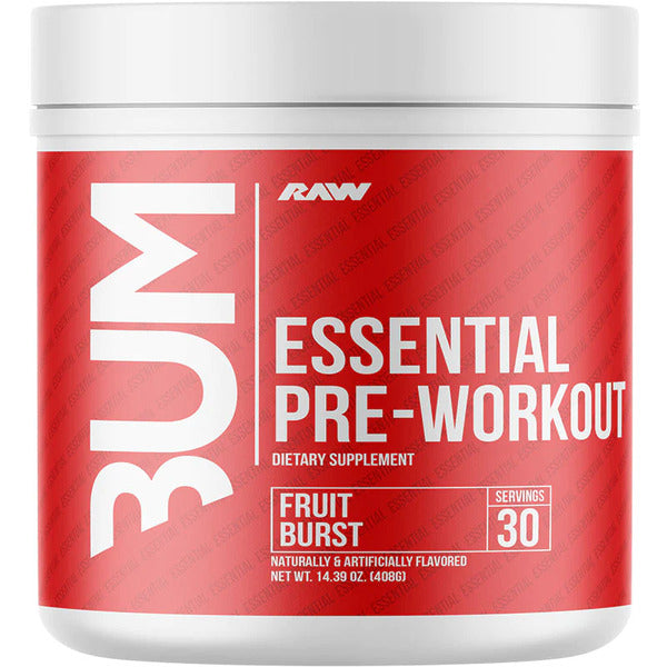Raw Nutrition CBUM Essential prieš treniruotę, vaisių skonio – 408 g