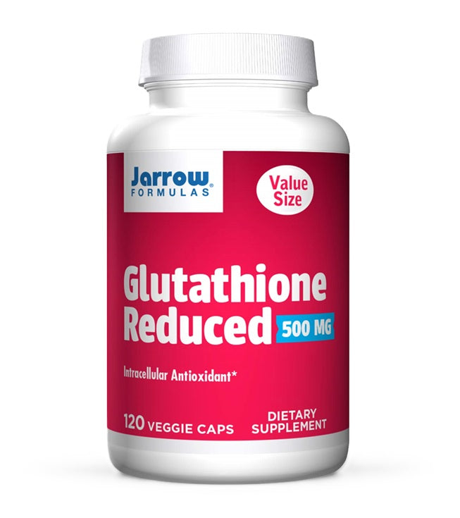 Jarrow Formulas sumažinto glutationo kiekio, 500 mg - 120 kapsulių