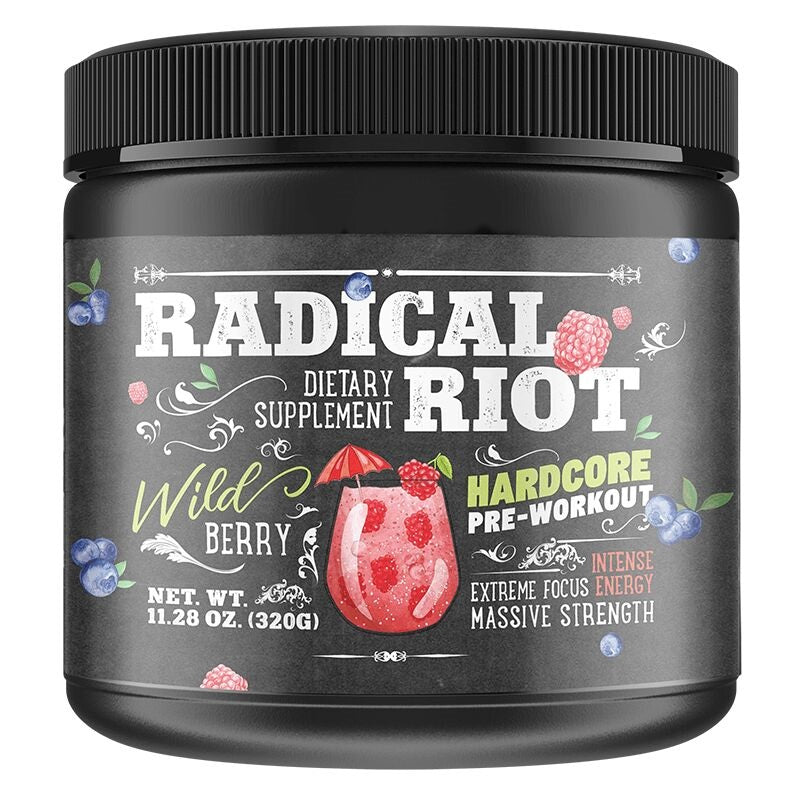 American Supps Radical Riot, laukinių uogų skonio – 340 g