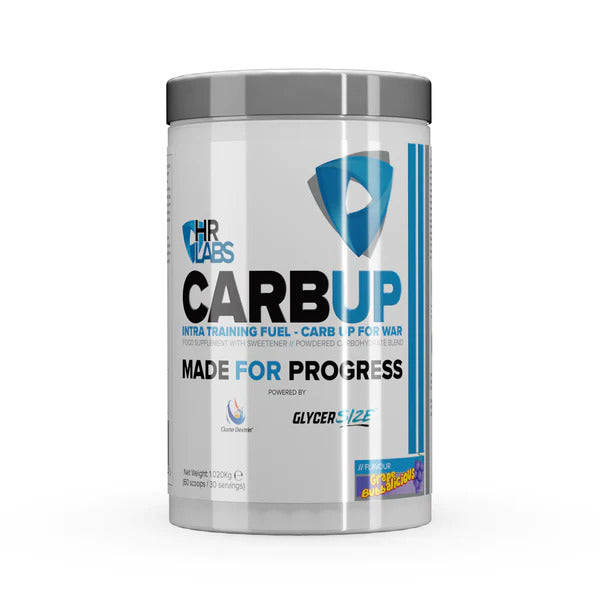 HR Labs Carb Up - Carb Up For War, vynuogių skonio, Bubbalicious - 1020 g