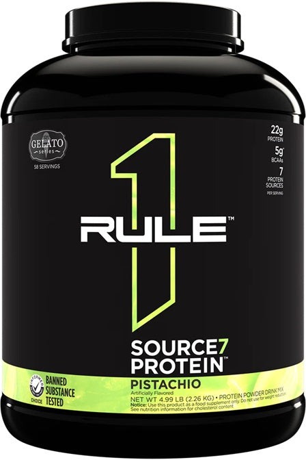 Rule One Source7 baltymai, pistacijų ledai - 2260 g