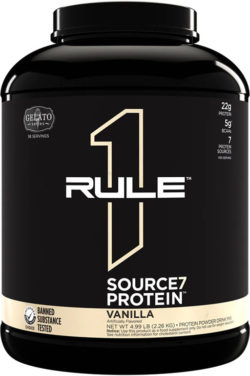 Rule One Source7 baltymai, vaniliniai ledai – 2260 g