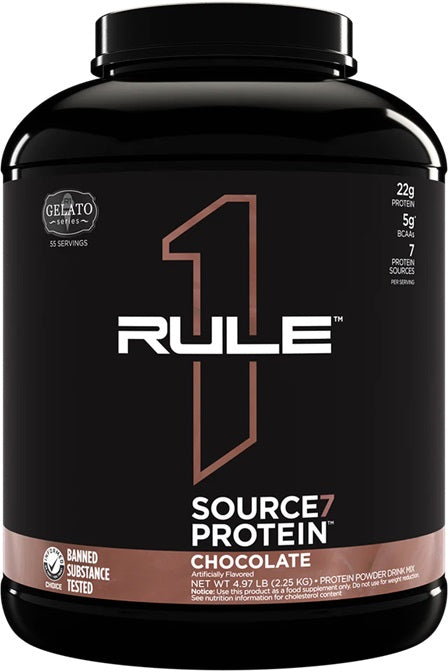 Rule One Source7 baltyminiai šokoladiniai ledai – 2250 g