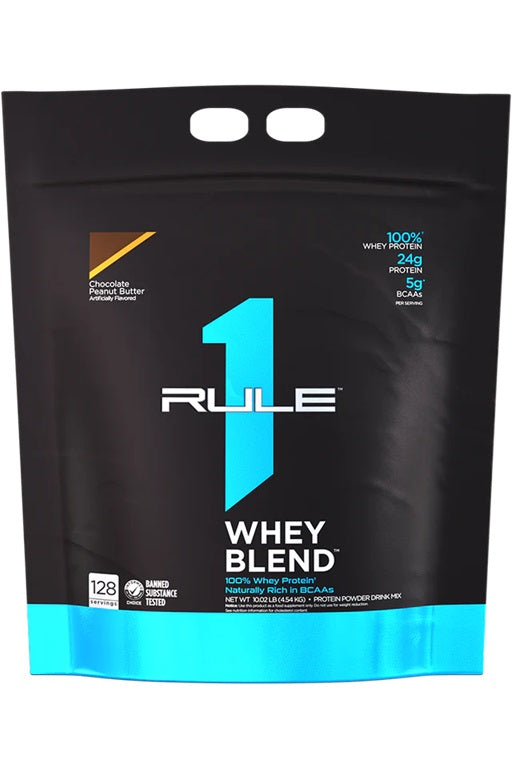 Rule One R1 išrūgų mišinys, šokoladinis ir žemės riešutų sviestas – 4540 g