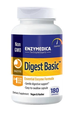 Enzymedica Digest Basic - 180 kapsulių