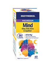 Enzymedica Magnesium Mind - 60 kapsulių