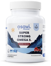 Produkto nuotrauka: Osavi Super Strong Omega 3, 500 EPA / 250 DHA - 60 minkštųjų kapsulių