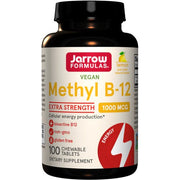Jarrow Formulas Methyl B - 12, 1000mcg (citrina) - 100 kramtomųjų tablečių