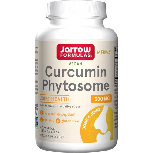 Jarrow Formulas kurkumino fitosomas (Meriva), 500 mg - 120 kapsulių