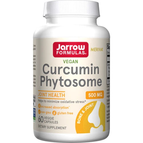 Jarrow Formulas kurkumino fitosomas (Meriva), 500 mg - 60 kapsulių