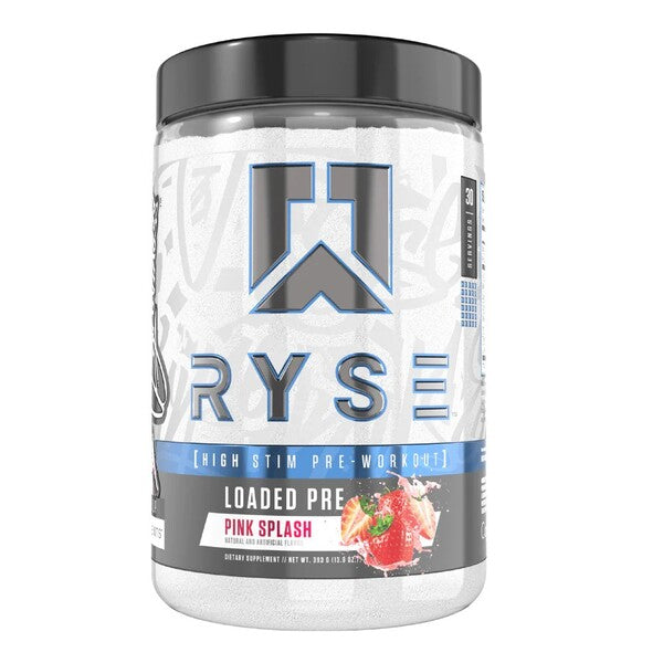 RYSE Loaded Pre, rausvas purslas - 393 g