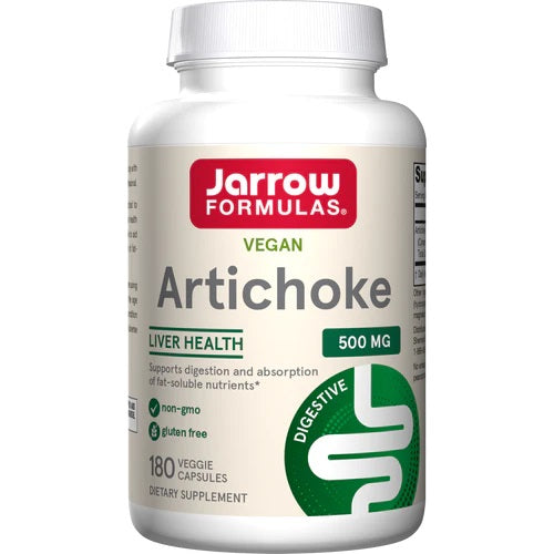 Jarrow Formulas artišokų, 500 mg - 180 kapsulių