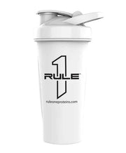 Rule One R1 plakimo puodelis su kontūruotu logotipu, baltas - 600 ml.