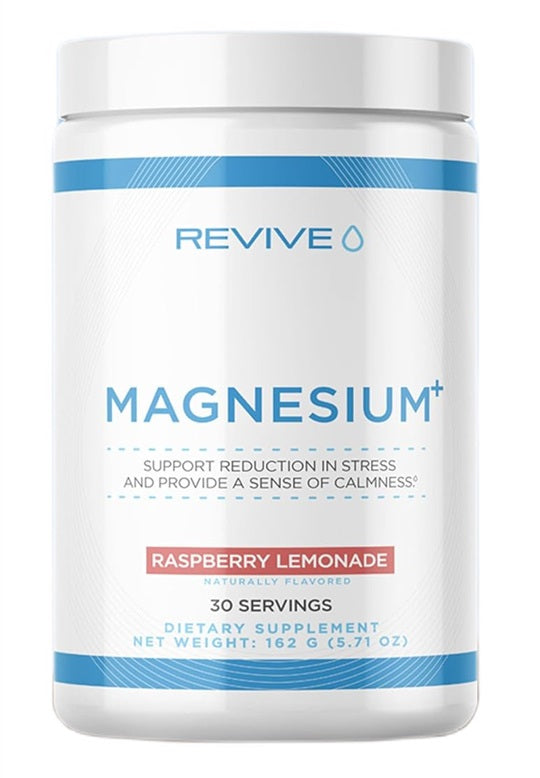 Revive Magnesium+, aviečių limonadas – 162 g