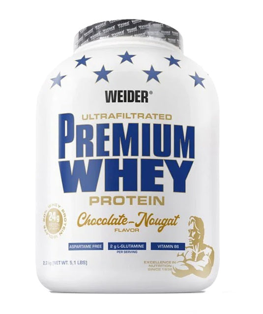 Weider Premium Whey, šokoladinė nuga - 2300g