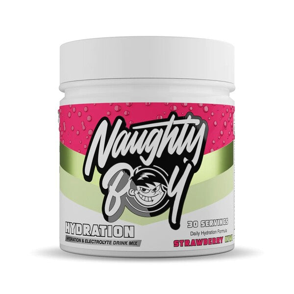 Naughty Boy hidratuotas gėrimas su braškių ir kivių aliejumi – 255 g