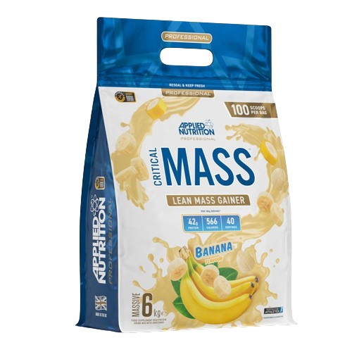 Applied Nutrition Critical Mass – profesionalus, su bananais – 6000 g