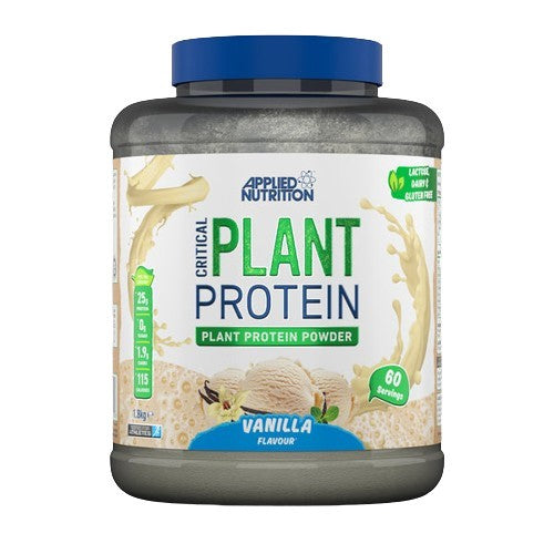 Applied Nutrition kritiniai augaliniai baltymai, vanilės skonio – 1800 g