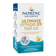 Nordic Naturals Ultimate Omega 2X, 2150 mg citrinų skonio – 60 kapsulių