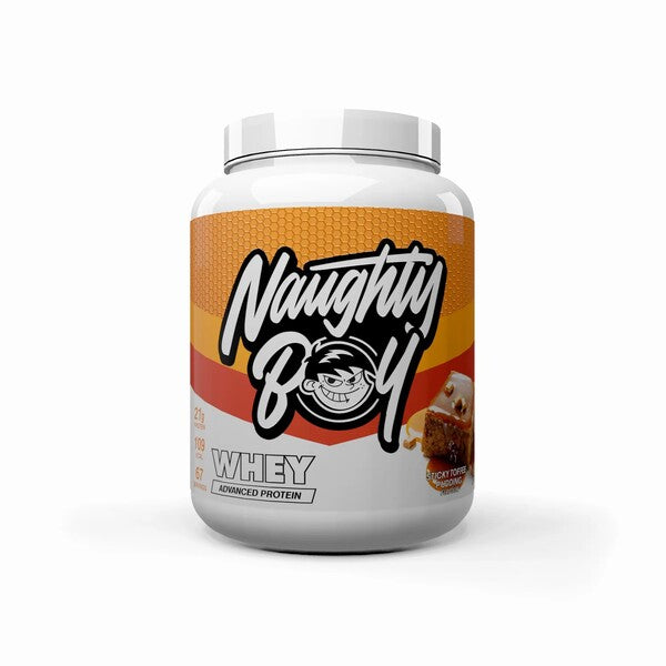 Naughty Boy Advanced Whey lipnus karamelinis pudingas – 2010 g