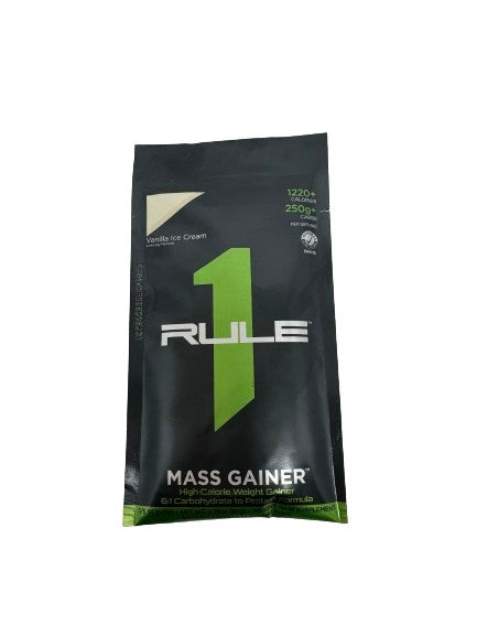 Rule One masės didinimo priemonė, vaniliniai ledai – 65 g (1 porcija)