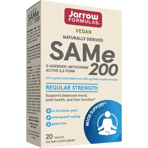 Jarrow Formulas SAMe 200 - 60 tablečių