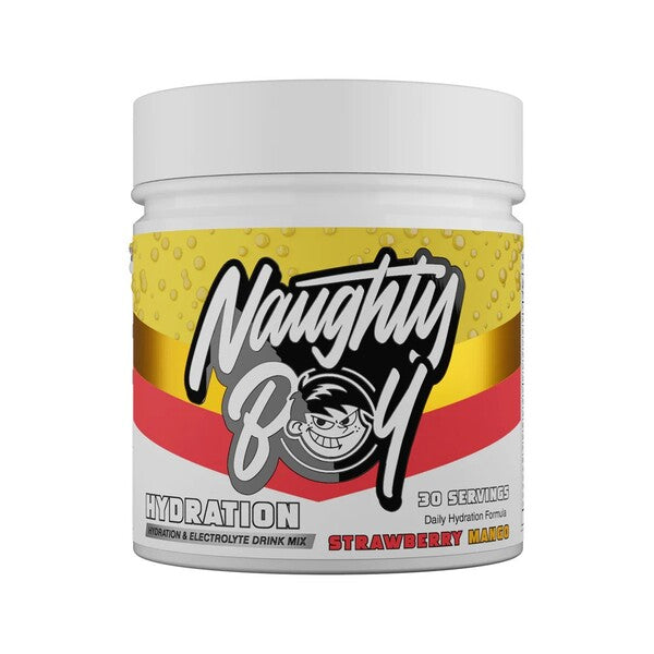 Naughty Boy hidratacija, braškių ir mangų skonio - 255 g