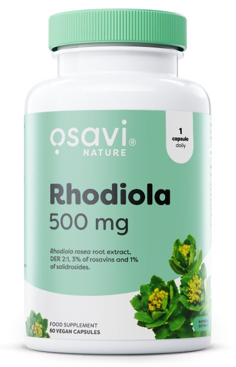Produkto nuotrauka: Osavi Rhodiola, 500mg - 60 vegan caps