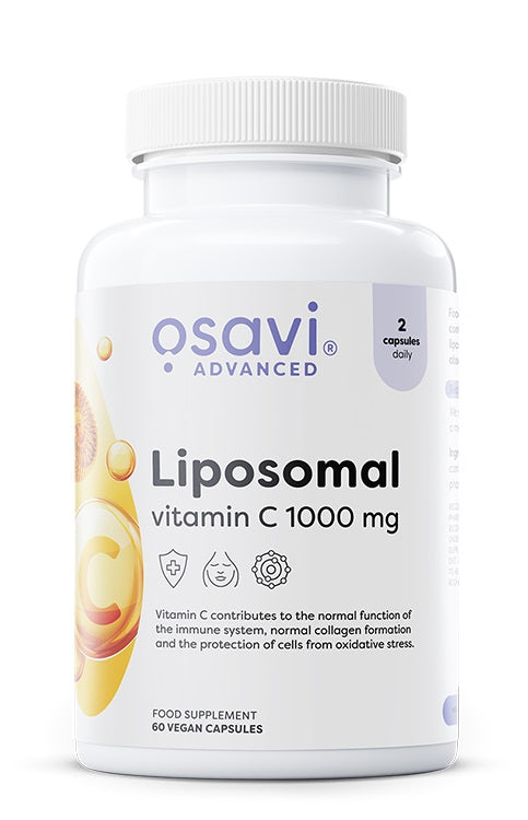 Produkto nuotrauka: Osavi Liposomal Vitamin C, 1000mg - 60 kapsulių