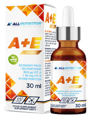 Allnutrition A + E lašai - 30 ml.