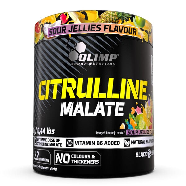 Olimp Nutrition citrulino malatas, rūgštūs drebučiai - 200 g