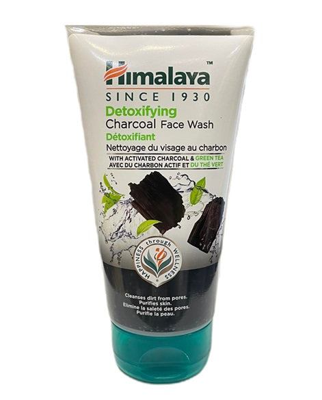 Himalaya detoksikuojantis veido prausiklis su medžio anglimi – 150 ml.