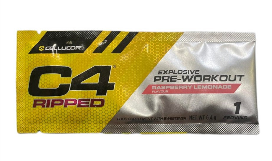 Cellucor C4 Ripped, aviečių limonadas – 6,4 g (1 porcija)
