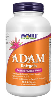 NOW Foods ADAM multivitaminai vyrams – 180 kapsulių