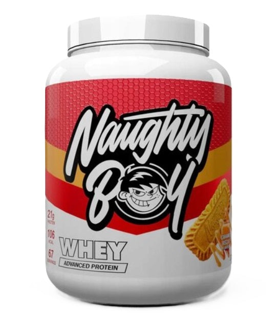 Naughty Boy Advanced Whey, karamelės sausainis – 2010 g