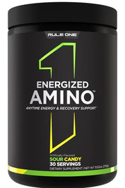 Rule One energizuoti aminorūgštys, rūgštūs saldainiai – 270 g