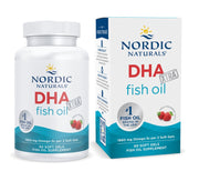 Nordic Naturals DHA Xtra, 1660 mg braškių skonio – 60 kapsulių