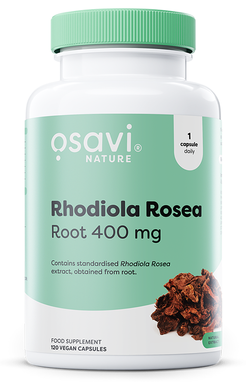 Produkto nuotrauka: Osavi Rhodiola Rosea Root, 400mg - 120 vegan caps