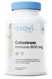 Produkto nuotrauka: Osavi Colostrum Immuno, 800mg - 60 kapsulių