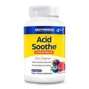 Enzymedica Acid Soothe kramtomosios tabletės, uogų skonio - 60 tablečių