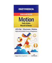 Enzymedica Magnesium Motion - 60 kapsulių