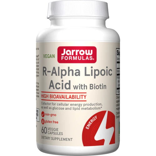 Jarrow Formulas R - alfa lipoinė rūgštis su biotinu - 60 kapsulių
